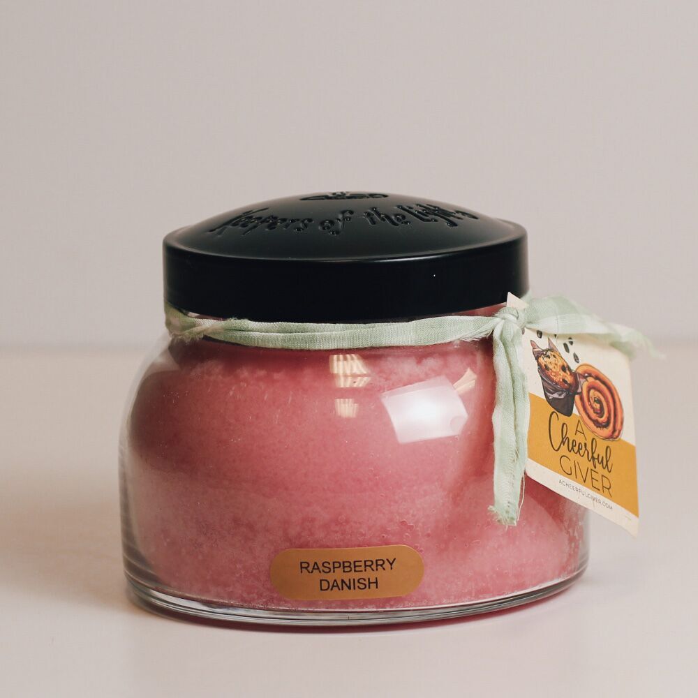 Raspberry Danish Mama Jar 623g Krug, Gesicht, Kopf, Person