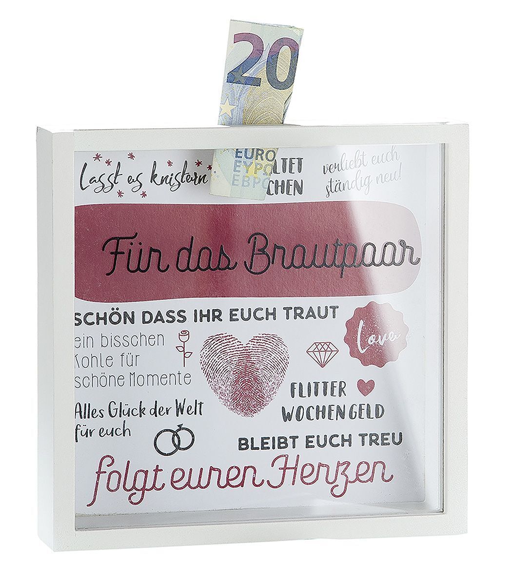 Spardose Für das Brautpaar