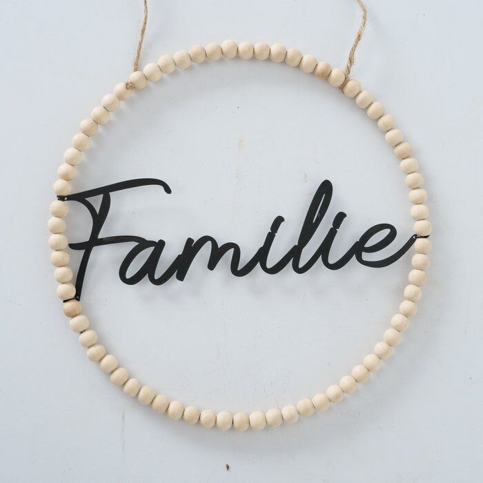 Dekohänger Beads Familie