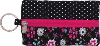 Patchwork Schlüsseletui (Black Pink 016)