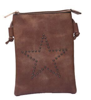 Veggieleder Crossbag 177-004 (Brown)