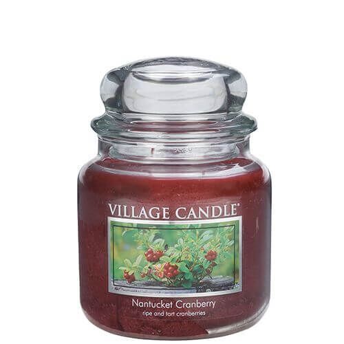 106316372 Village Candle Nantucket Cranberry 453g