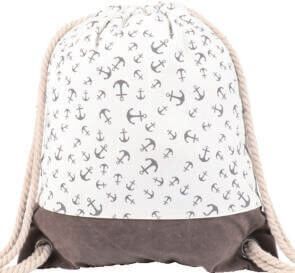 NL2020277 Turnbeutel 177-015-03 (kleine Anker Weiß)