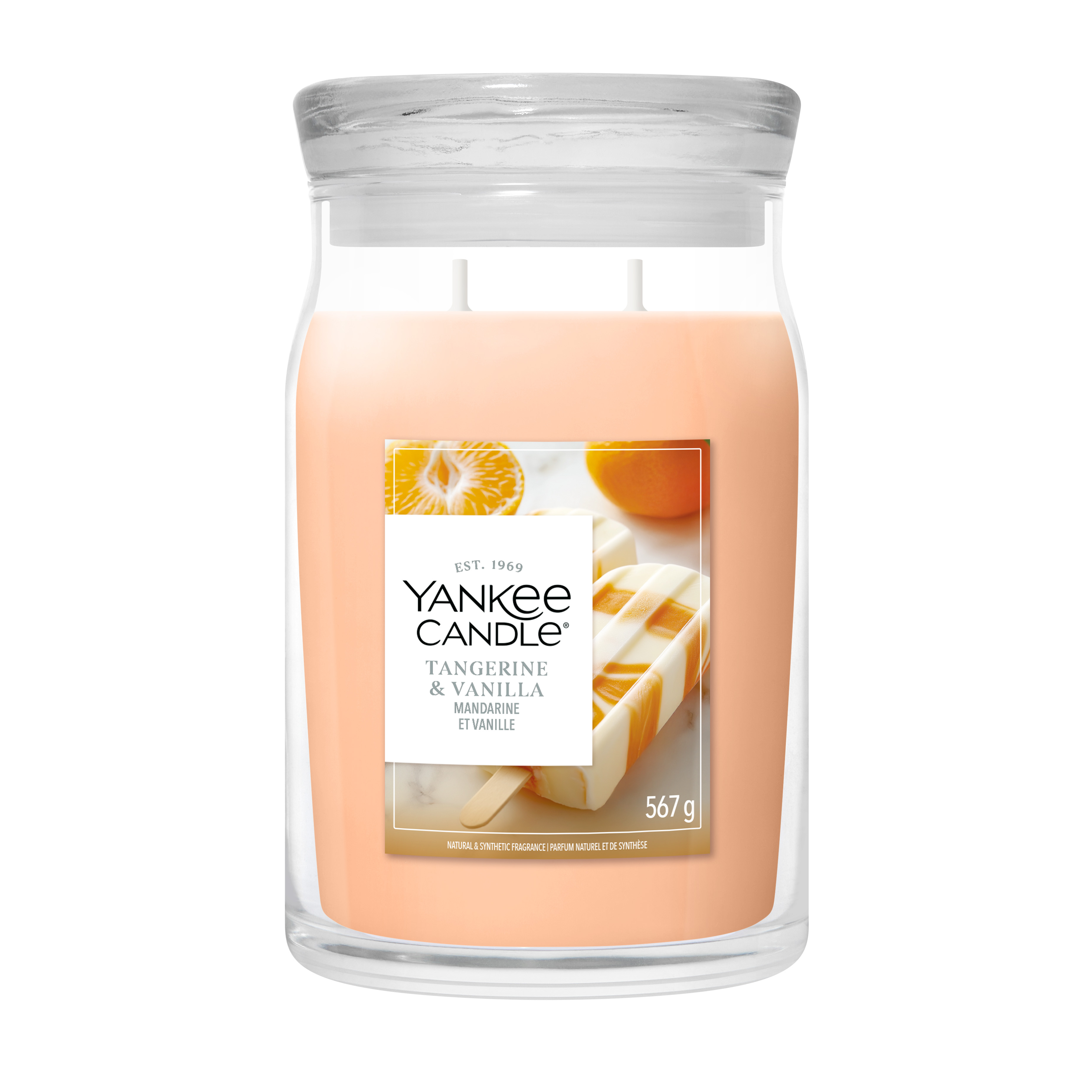 Tangerine & Vanilla Signature Large Jar 567g 2-Docht