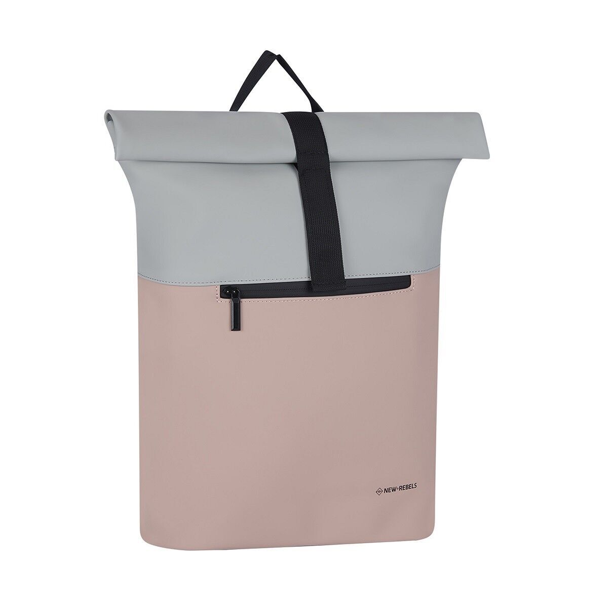 Fane - Montgomery Rolltop Rucksack altrosa/grau