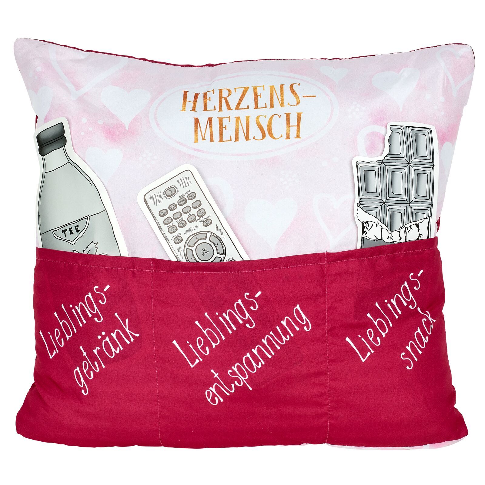 9085 Sofahelden Kissen - Herzensmensch