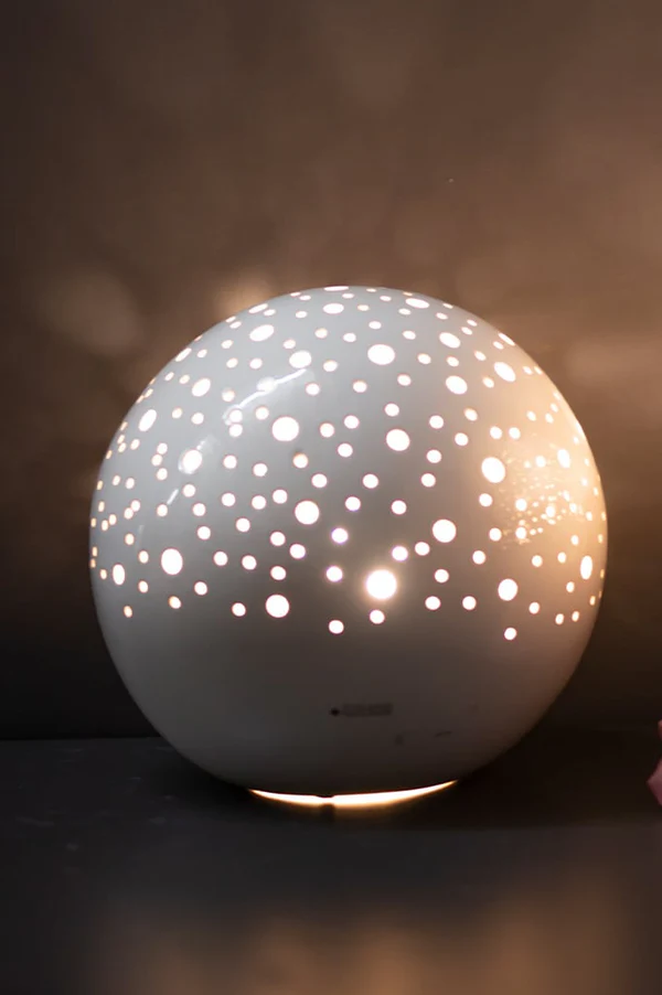 Lampe - Lichtkugel Padova 20cm LED creme