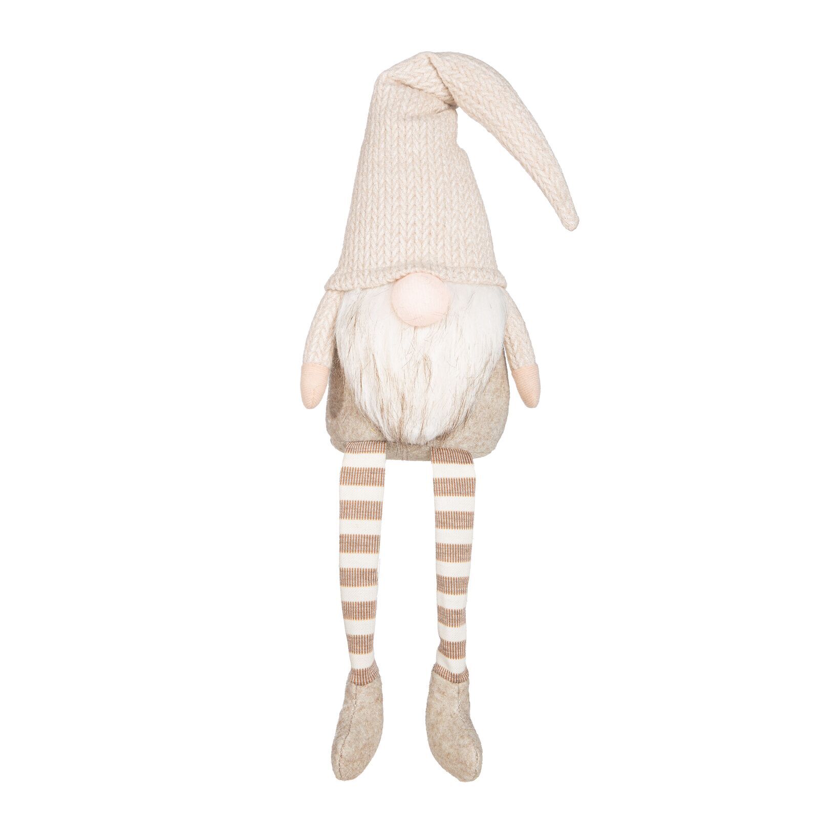 Deko Kantensitzerfigur Wichtel Ernie 27cm creme Plüsch, Spielzeug, Person