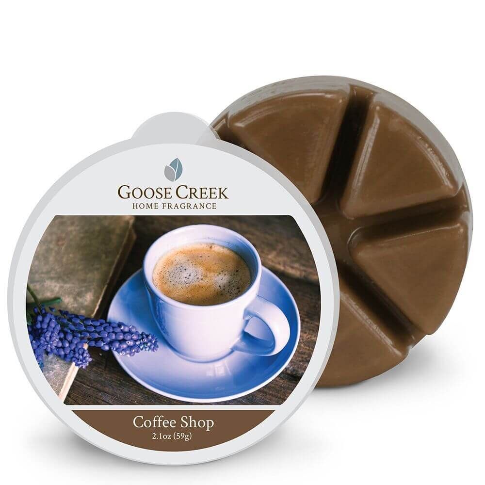 EW574-Coffee-Shop-Wax-Melt Goose Creek Candle - Coffee Shop 59g