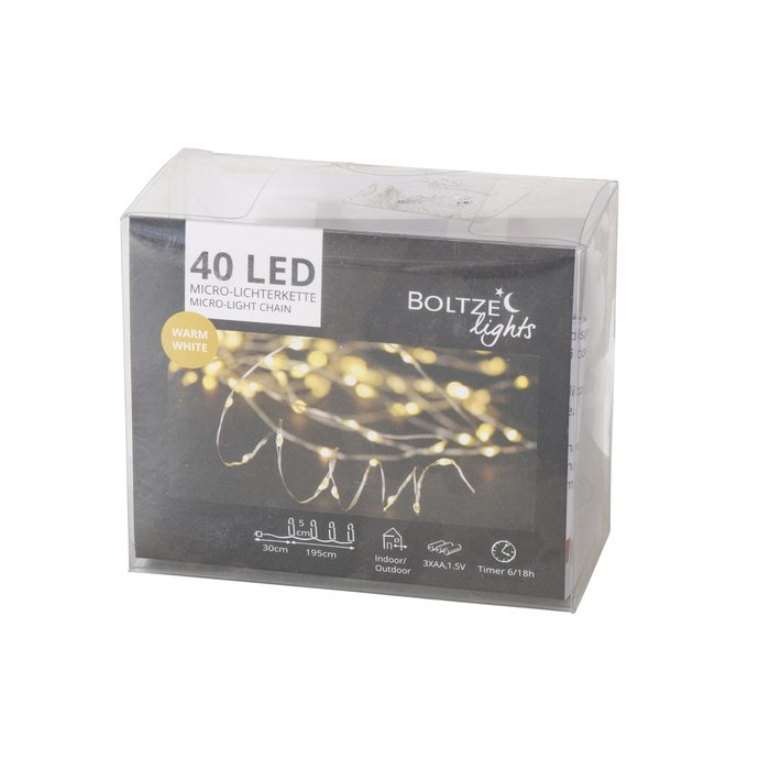 Lichterkette 40 LED 4 Meter