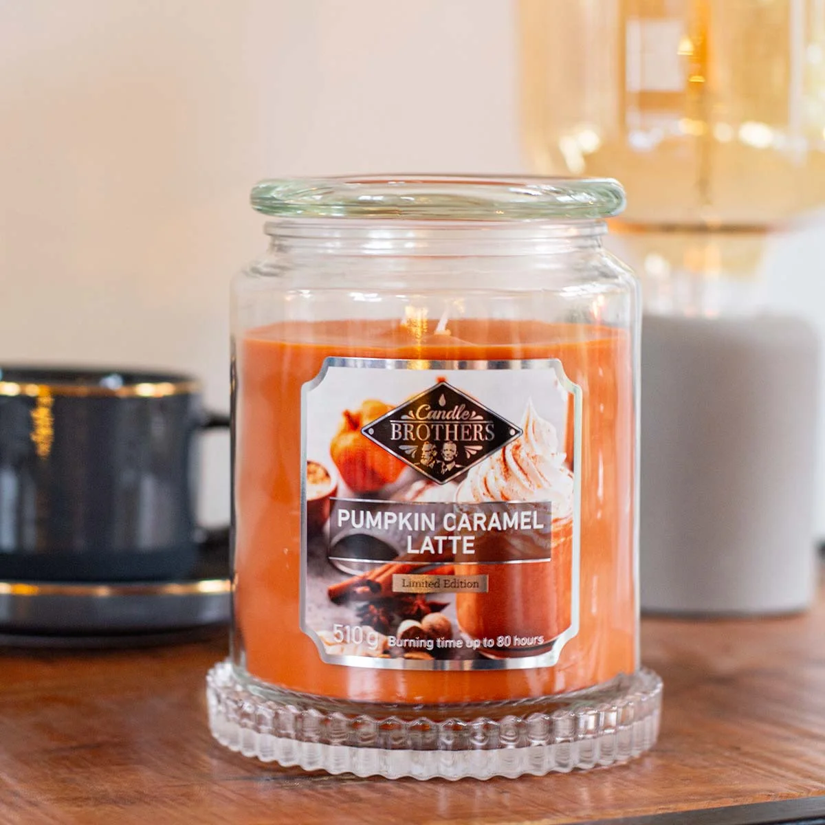 Pumpkin Caramel Latte 510g Candle Brothers Duftkerze
