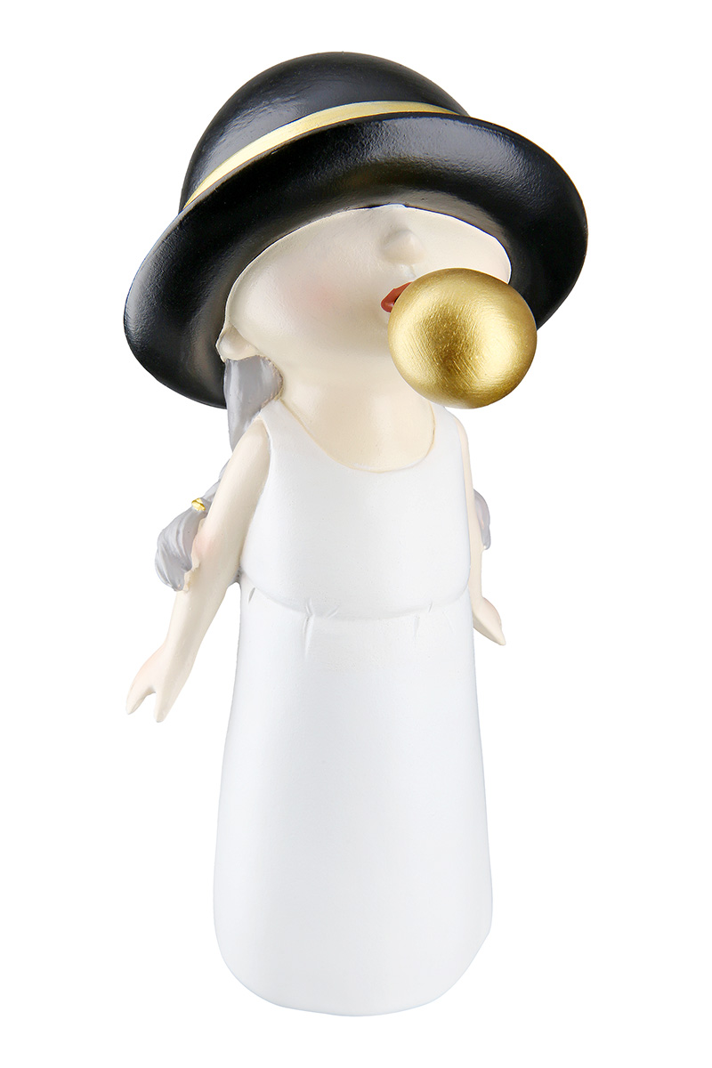 Dekofigur Kind Bubblegum Mädchen Dekofigur Kind Bubblegum Mädchen