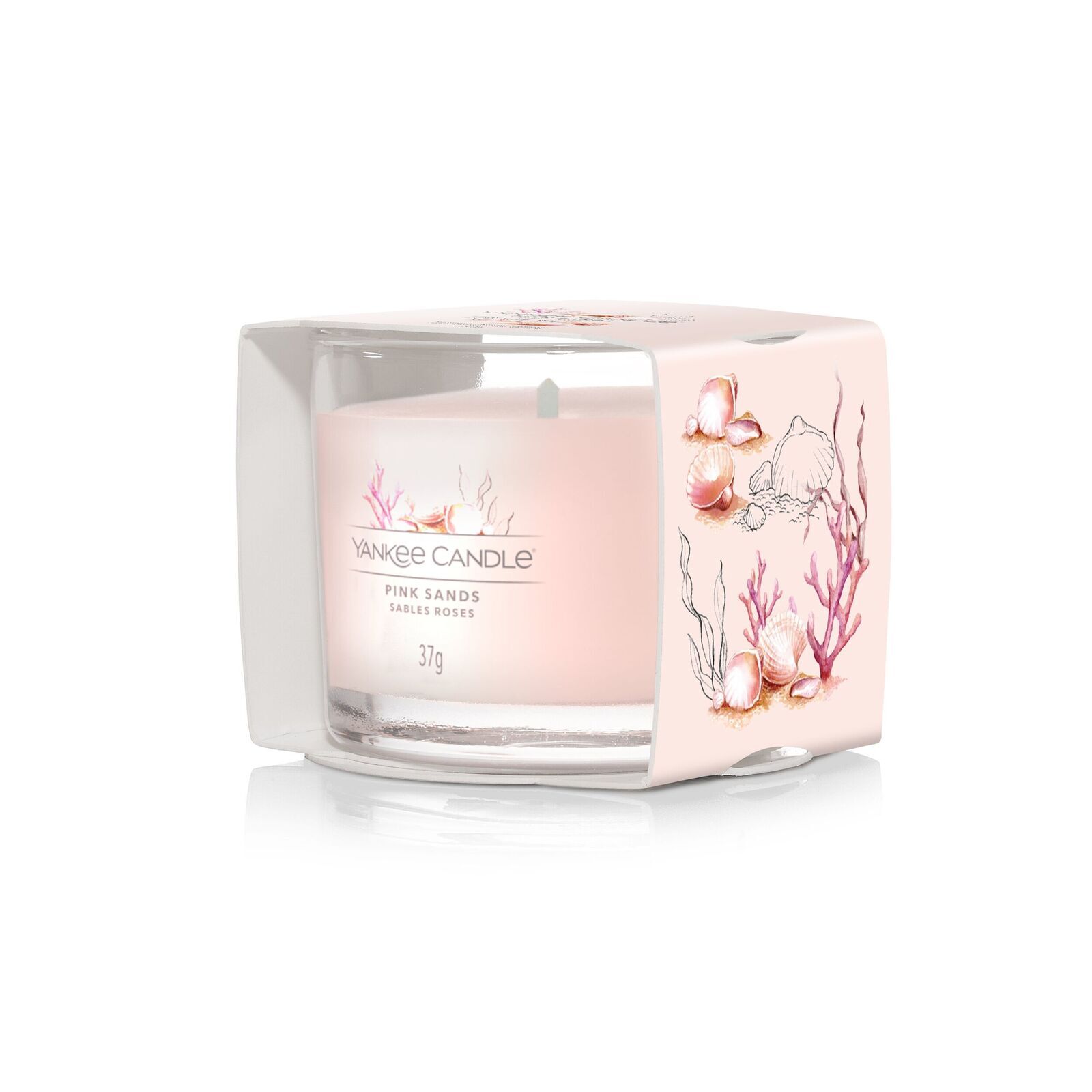 Single-Filled-Votive_Angled_Pink-Sands1 Pink Sands 37g