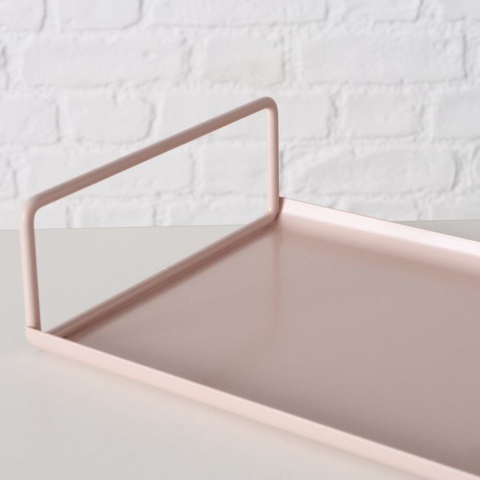 Deko Tablett Alano rosa