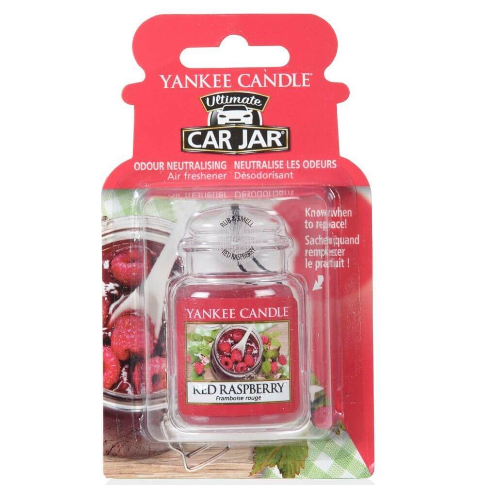 Yankee Candle Car Jar Ultimate Red Raspberry