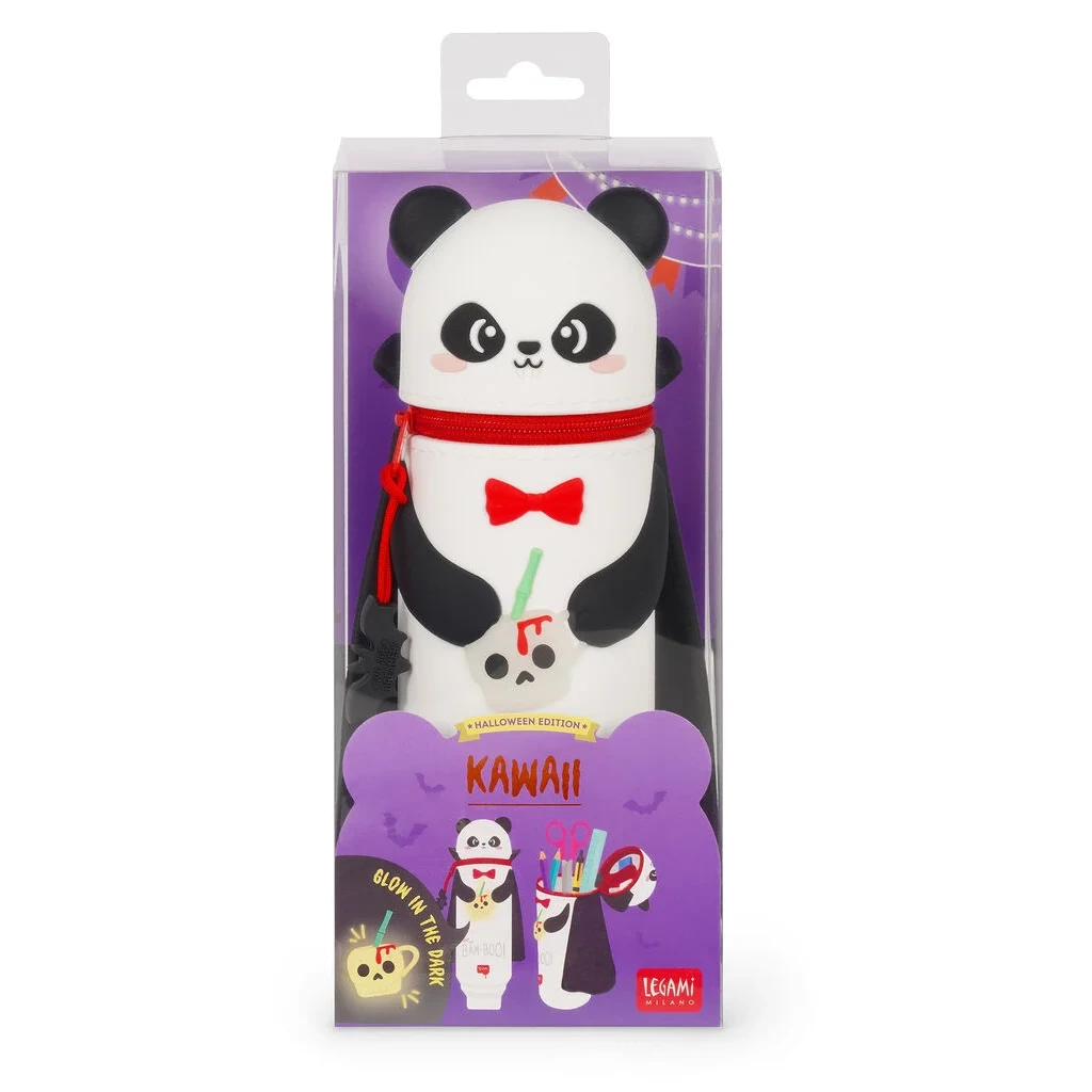 Panda, Kawaii, Gelb, Halloween-Ausgabe, Flasche