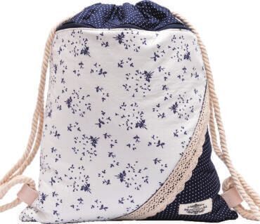 NL2020332 Northlux Patchwork Turnbeutel 177-072 (Blue Nature)