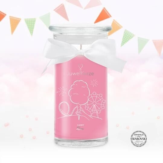 JuwelKerze-Candy-Floss Candy Floss (Ohrringe) Swarovski Edition 400g