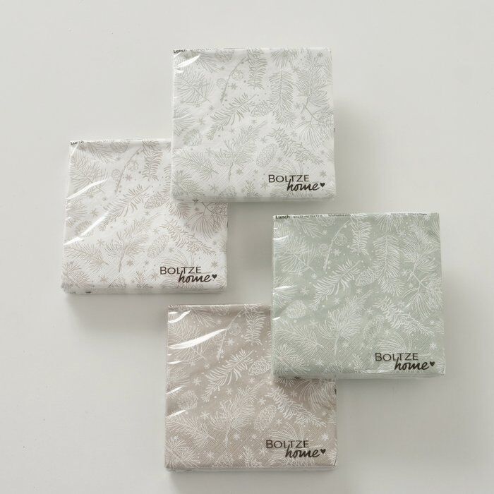 Serviette Naturali braun 20 Stück