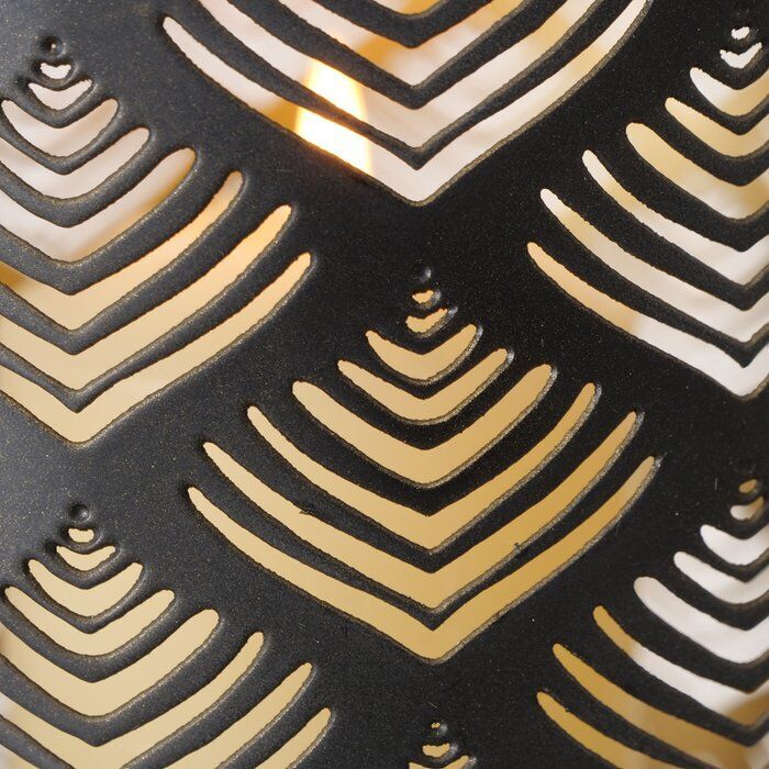 Detailbild-blpGruW-large Windlicht Swaltje 20cm schwarz