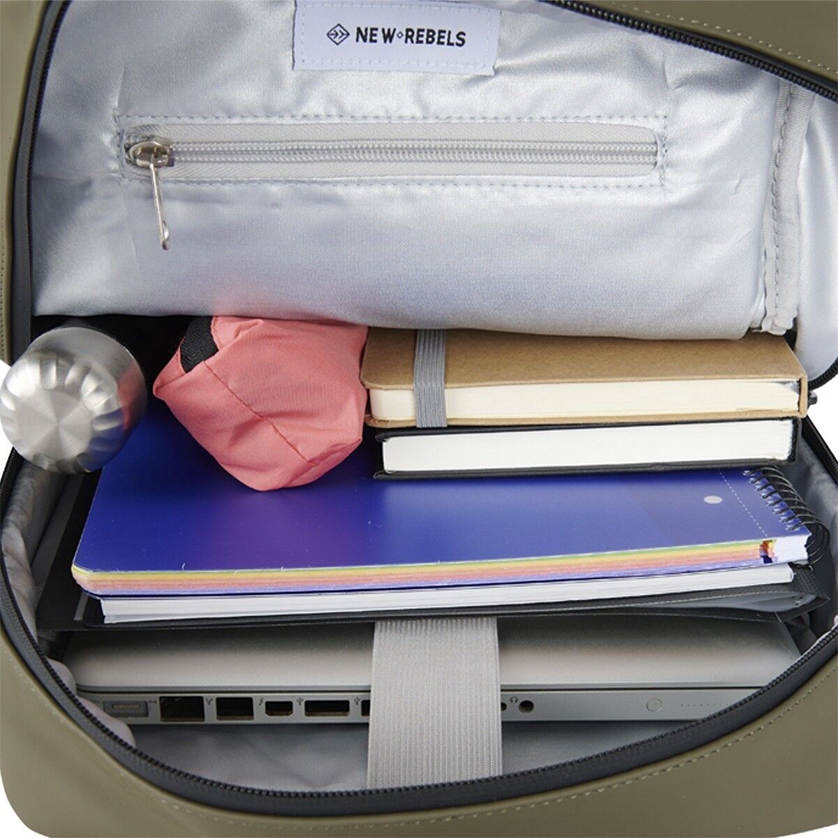 FE001EBC771B3E91CB9C23AA2005C16FC8C29F96 Bowie - Cape Coral Rolltop Rucksack olive