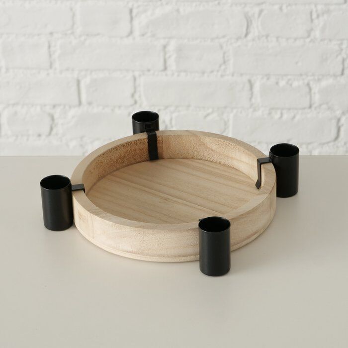 Einzelbild-jfenIE-u-large Kerzenleuchter Skovde schwarz