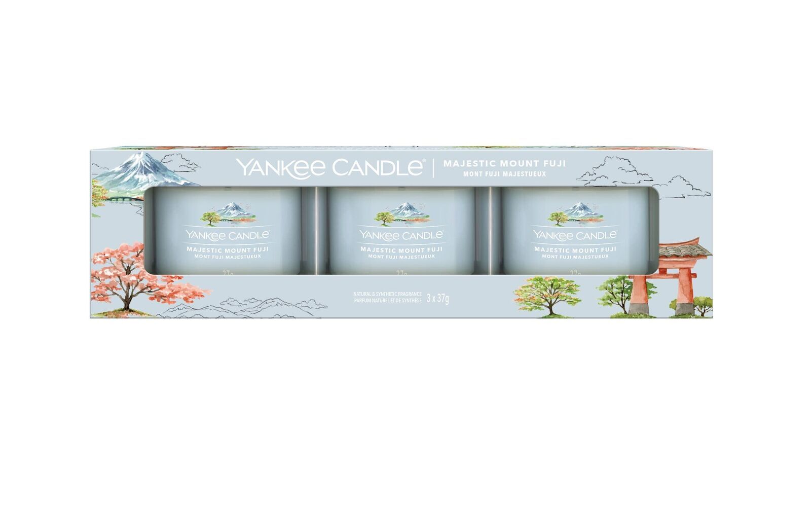 Signature-Filled-Votive_3-Pack_Majestic-Mount-Fuji Majestic Mount Fuji 37g Glasvotivkerze 3er Pack