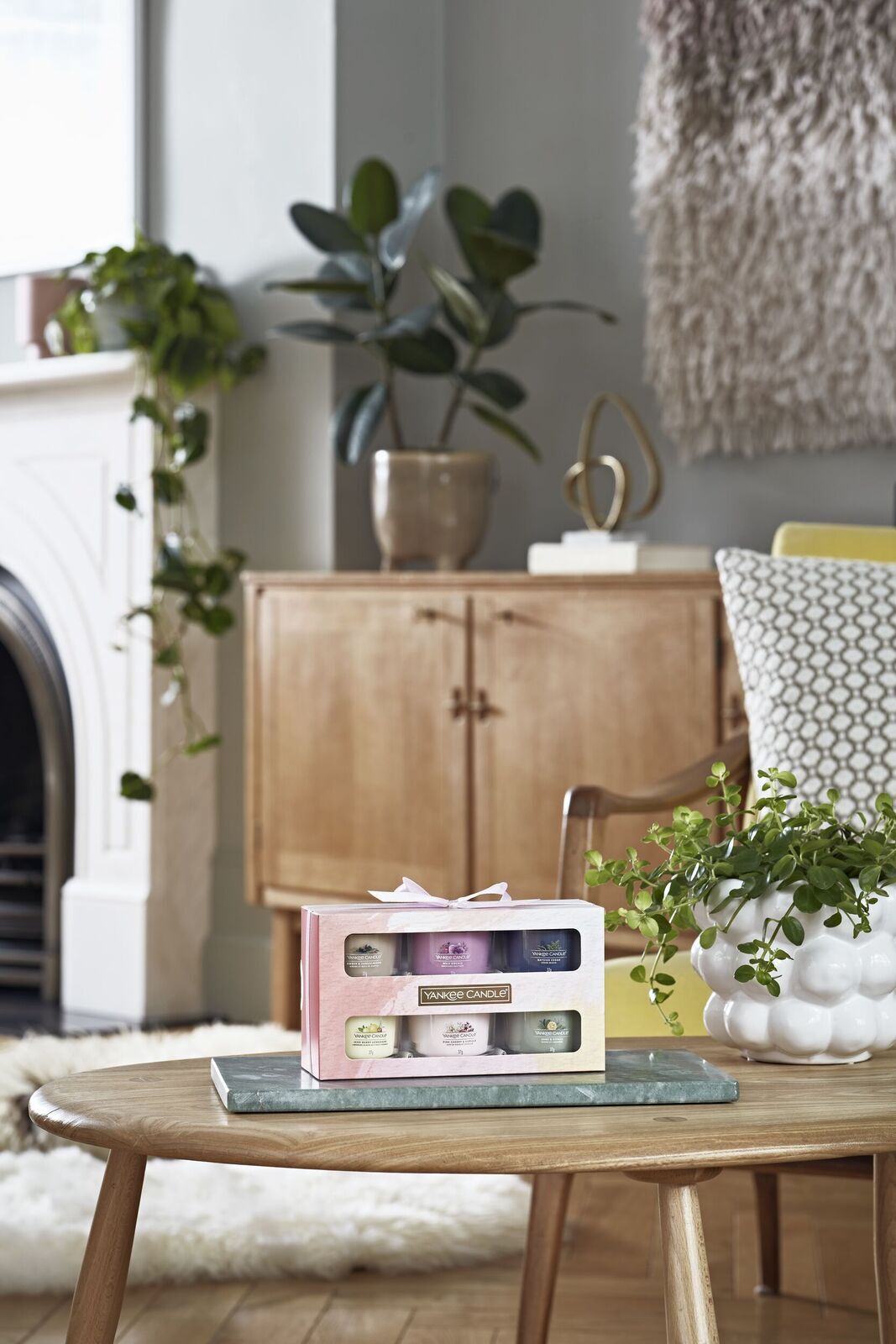 6 Glasvotivkerzen à 37g Geschenkset Signature 2023