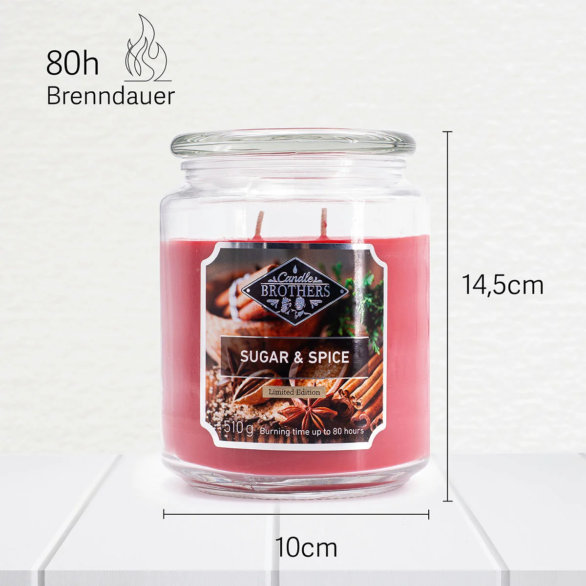 Sugar & Spice 510g Candle Brothers Duftkerze Sugar & Spice 510g Candle Brothers Duftkerze