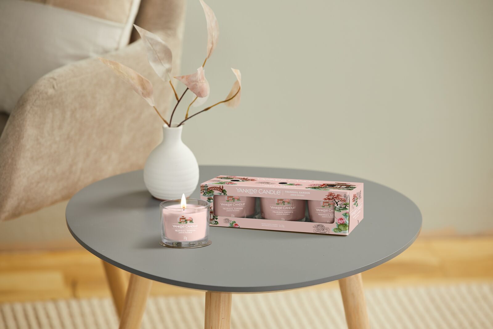 filled-votives_Set-1_Tranquil-garden Tranquil Garden 37g Glasvotivkerze 3er Pack