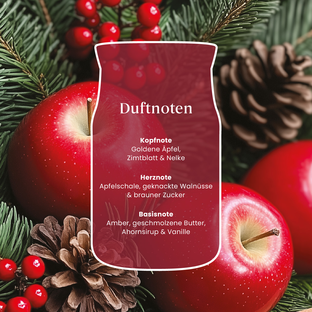 Red Apple Wreath 110g