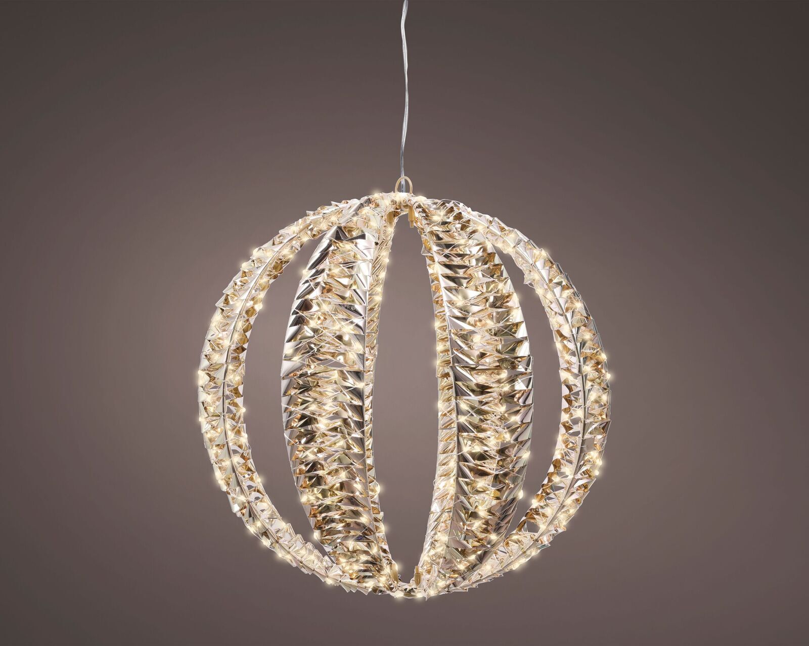 Hängeleuchte Kugel 30cm 500LED Zubehor, Ohrring, Schmuck, Diamant, Edelstein