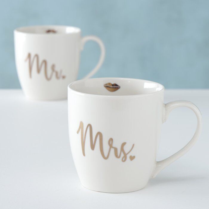 Jumbobecher Set Mr. & Mrs. 400ml