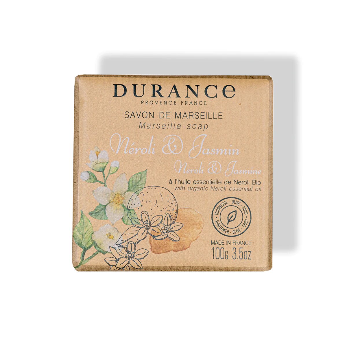 Neroli & Jasmin Marseiller Seife 100g