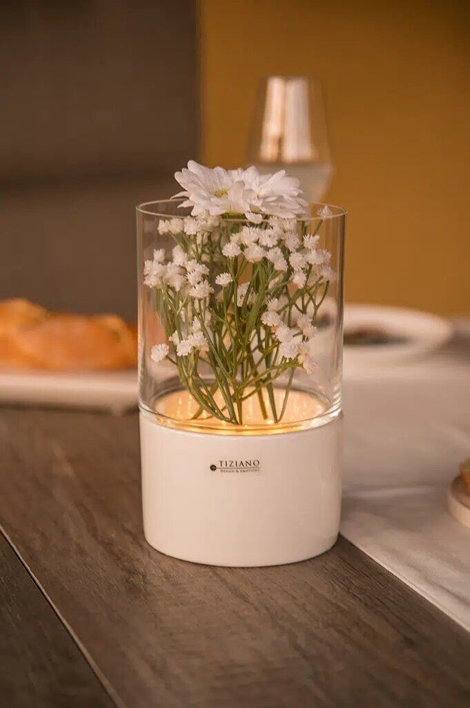 laterna-led-windlicht-weiss-creme212211 Laterna Basis mit Glas 22cm LED