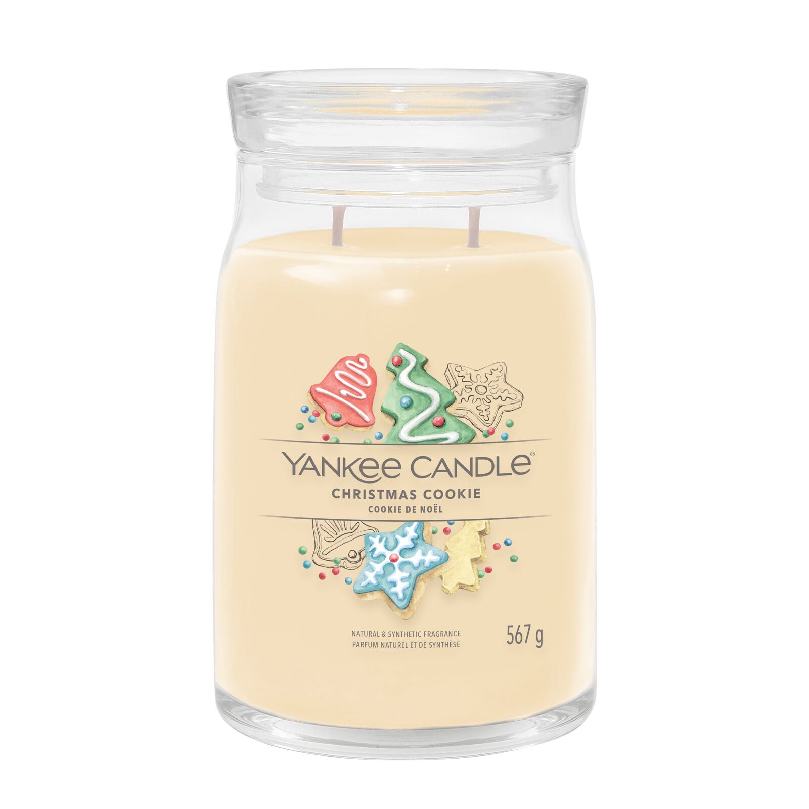Christmas Cookie Signature Jar 567g 2-Docht
