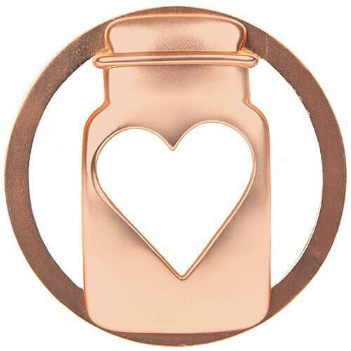 Yankee Candle Illuma-Lid Jarcon Rose - Goldfarben