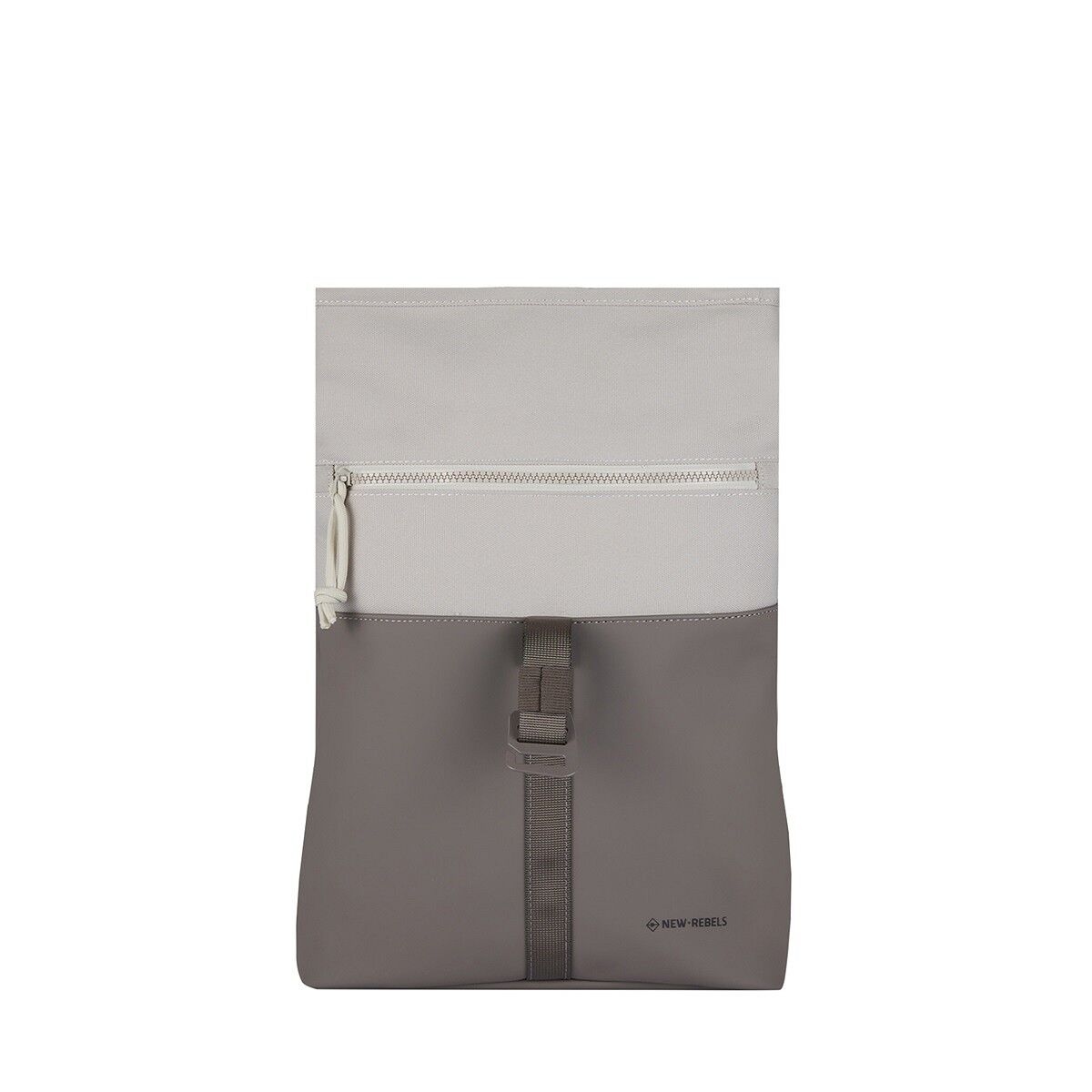 Backham - Los Angeles Rolltop Mini Rucksack beige/taupe