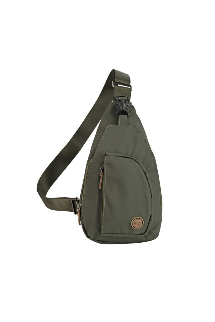 60611005-315_ID_28797 Sling Bag Rubber oliv