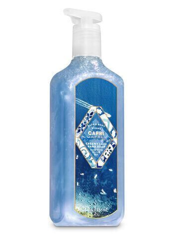 024475571ZNiy8pbfT4hA7 Capri Ozean Wind 236ml Creamy Luxe Handseife von Bath & Body Works