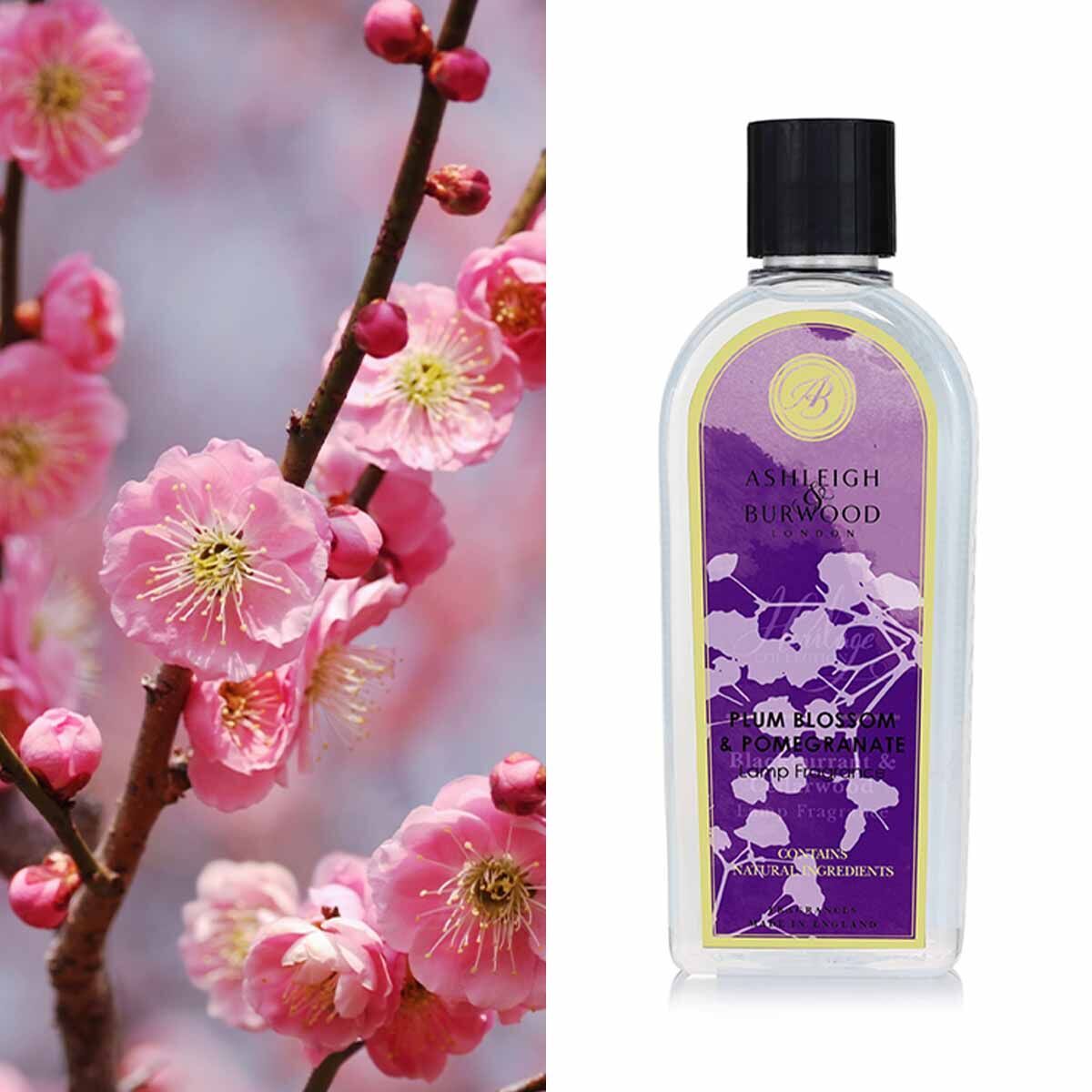 Plum Blossom & Pomegranate 250ml Duftlampenöl Nachfüller Blume, Pflanze, Flasche, Blütenblatt, Parfüm