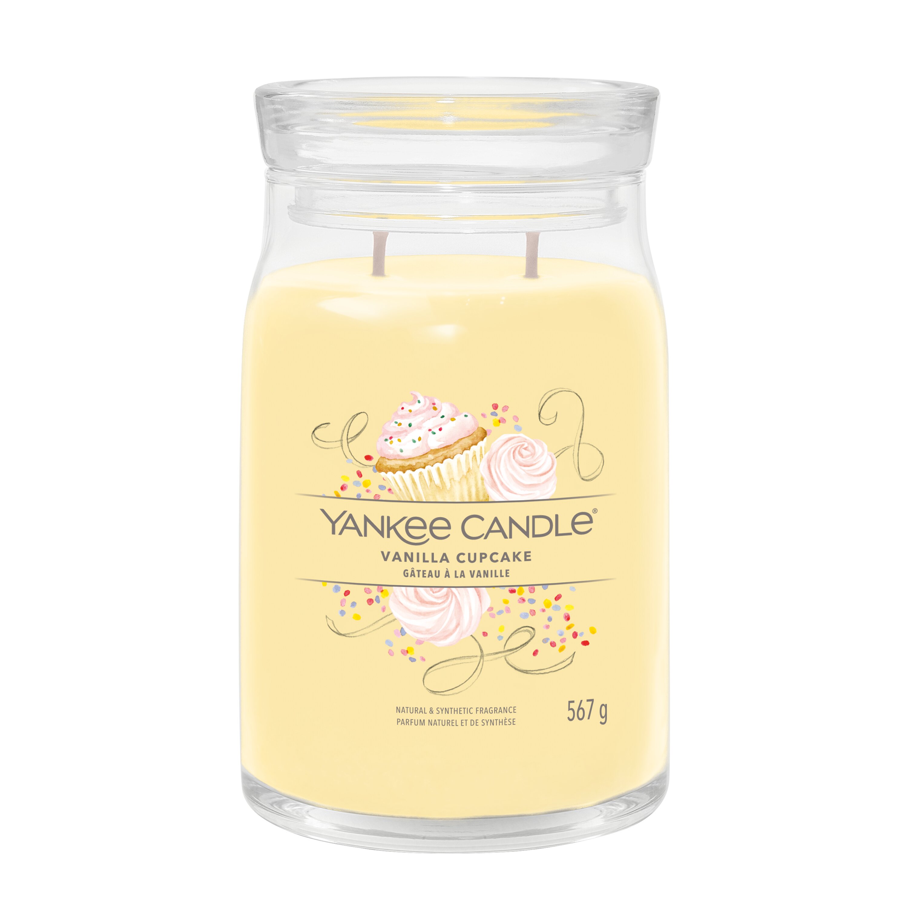 Vanilla Cupcake Signature Jar 567g 2-Docht