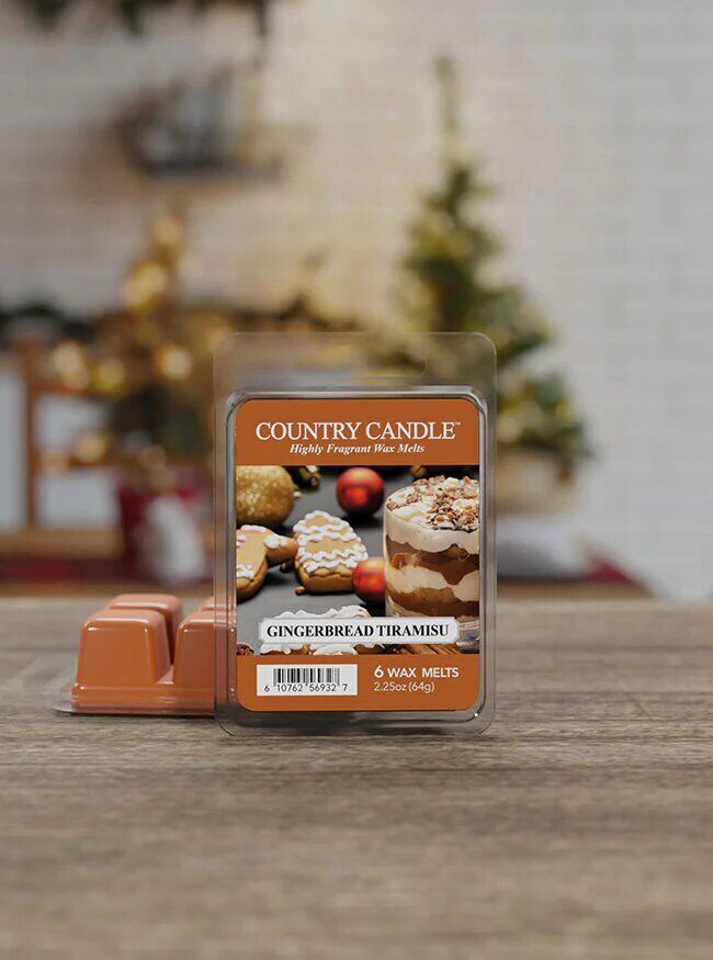 Gingerbread Tiramisu Wax Melts 64g Essen, Präsentation des Essens