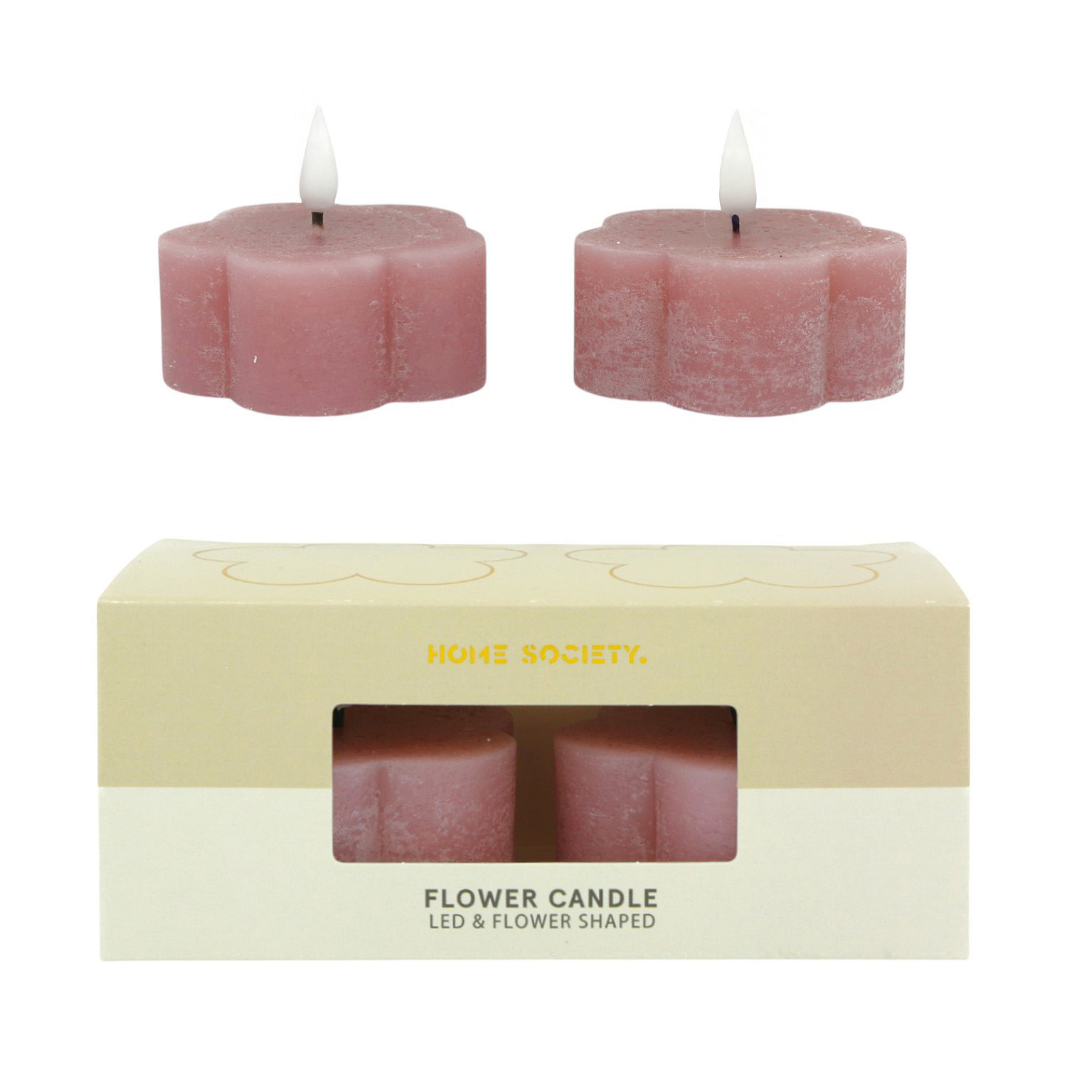 LED Kerze Flower flieder 2 Stück LED Kerze Flower flieder 2 Stück