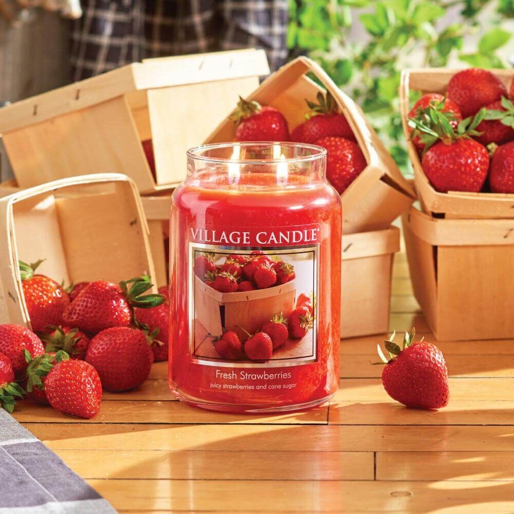 Village Candle Fresh Strawberries
