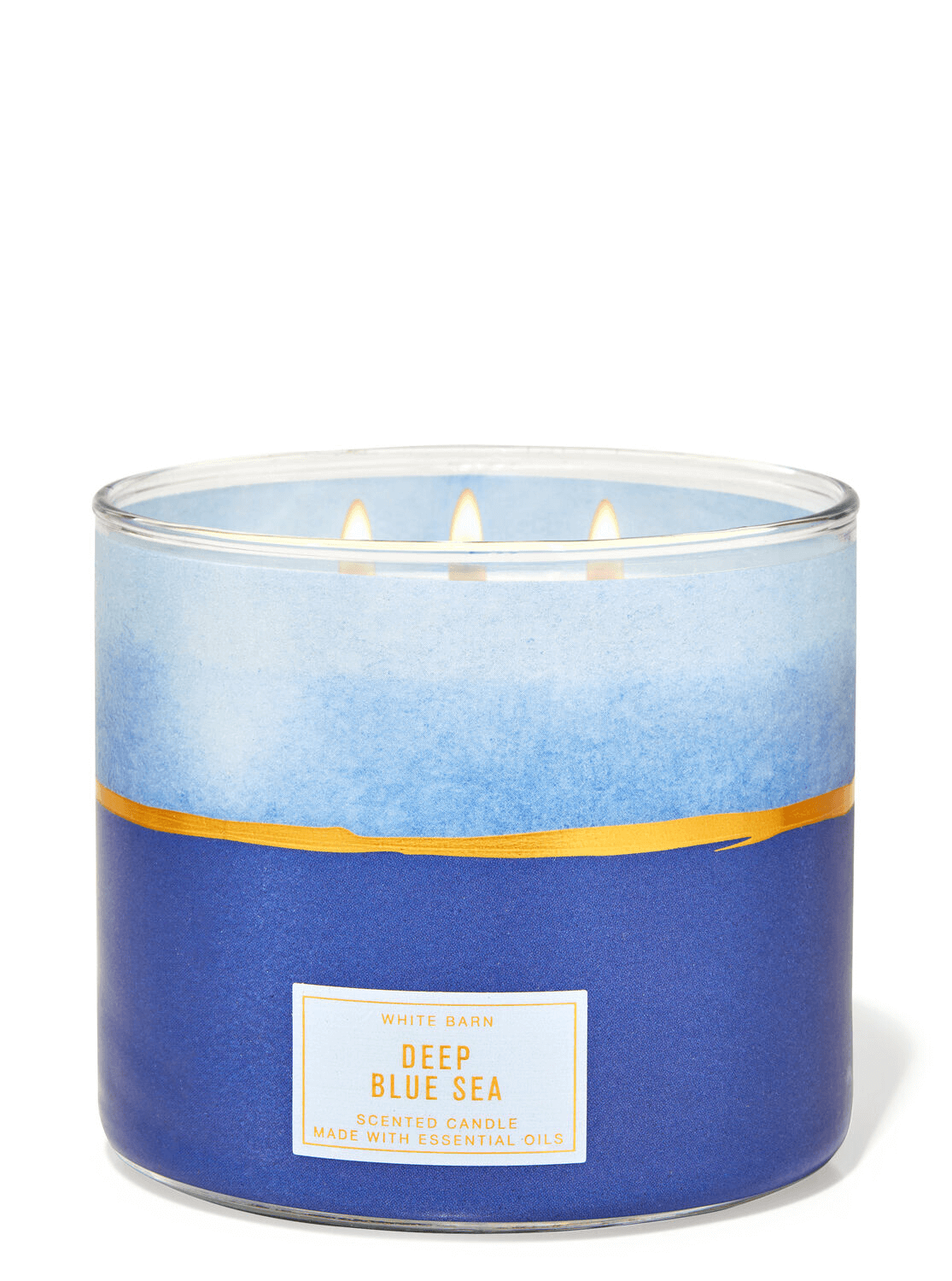 3-Docht Kerze - Deep Blue Sea - 411g