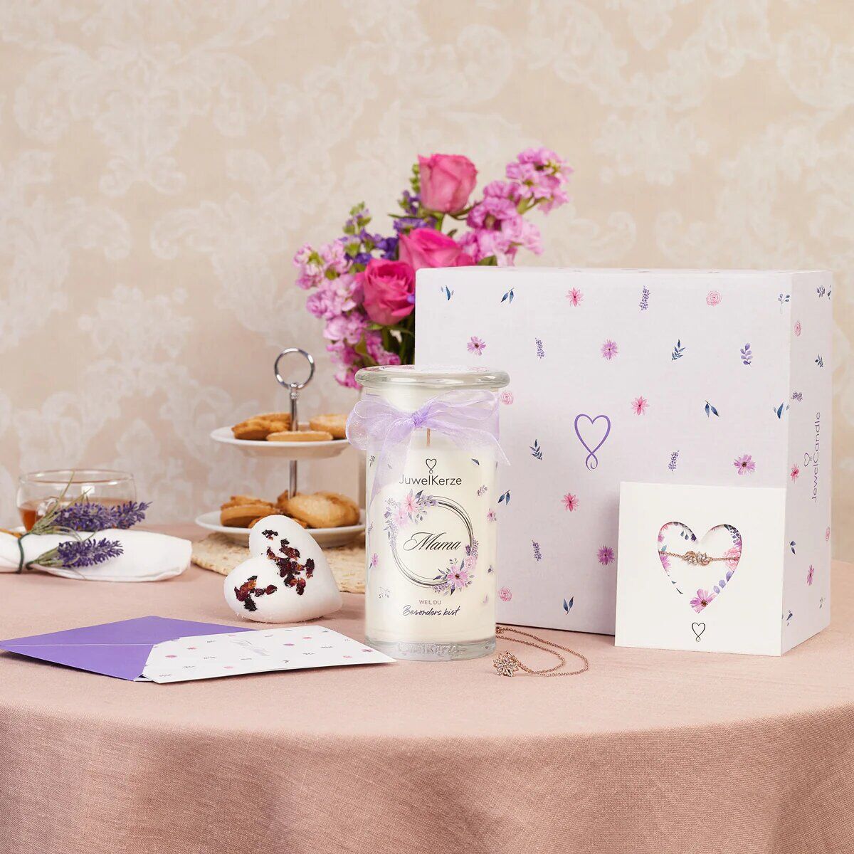 Geschenkbox Mama 400g Halskette/Armband