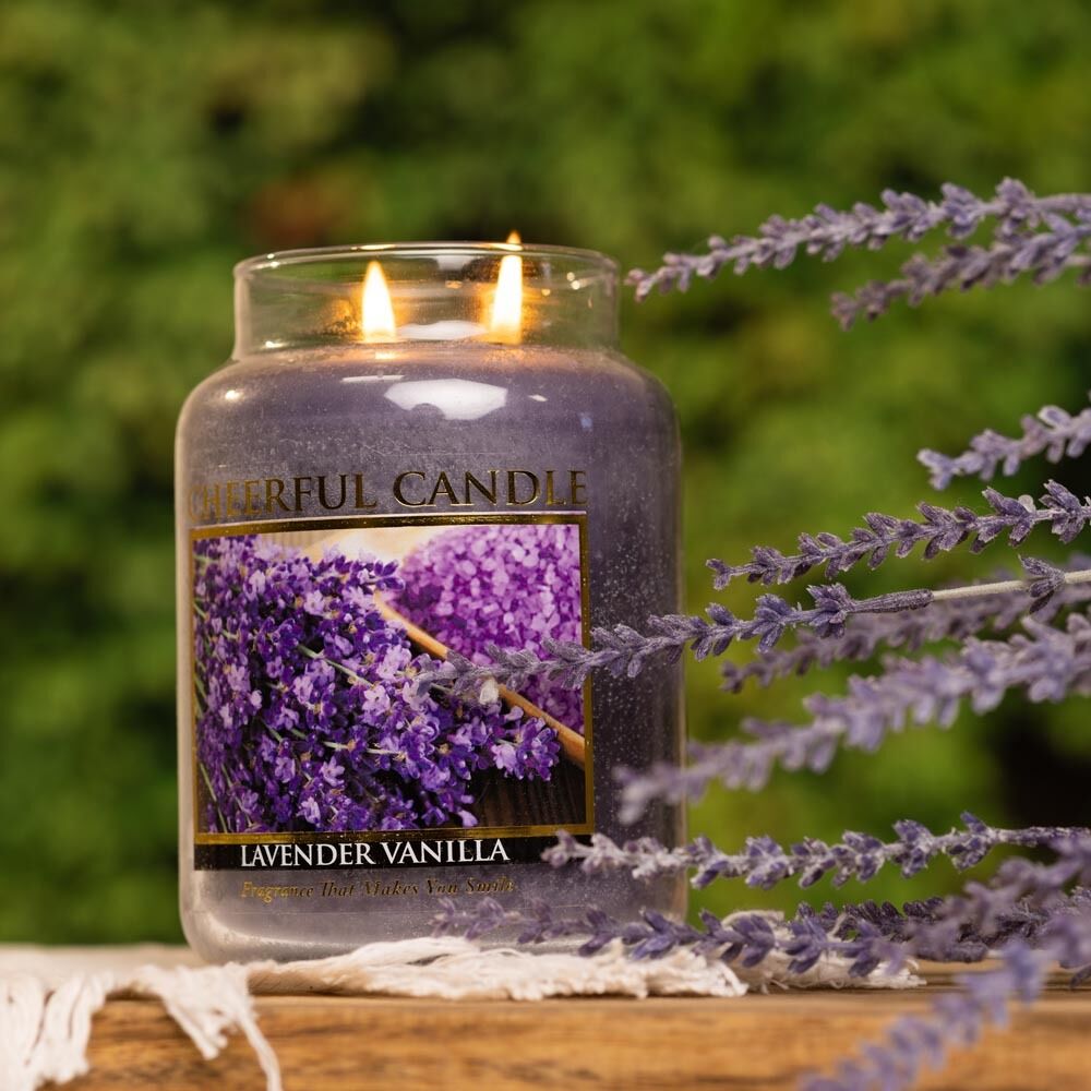Cheerful-Candle-Lavender-Vanilla Lavender Vanilla 680g