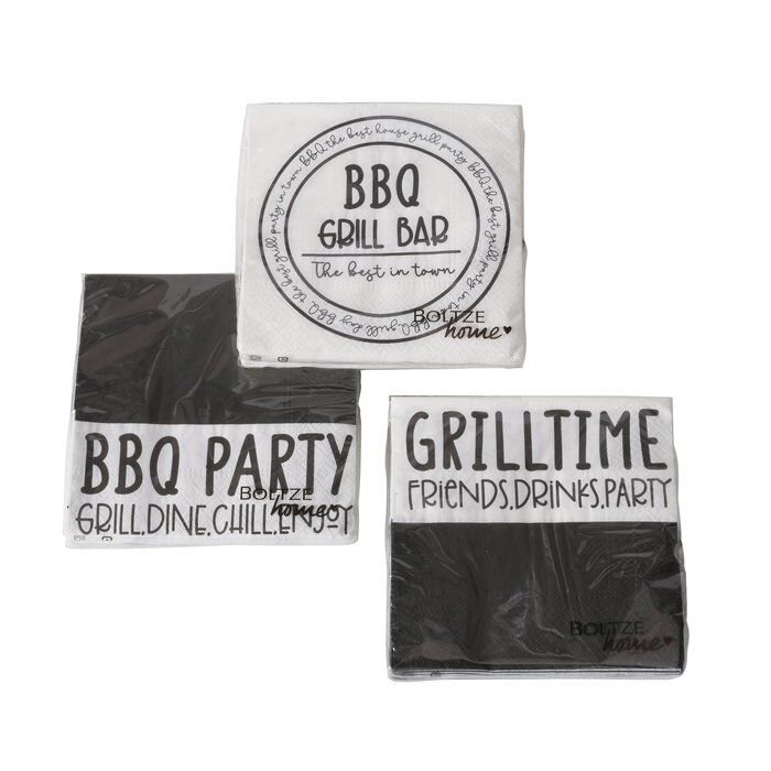 Serviette Grillhouse 20 Stück Variante 2