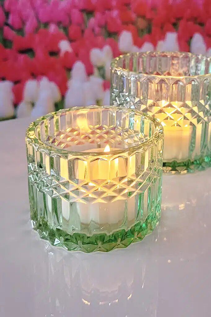 grimsby-hellgruen-einzel Teelichthalter Grimsby hellgrün 9cm